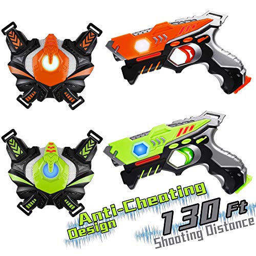 HISTOYE Lazer Laser Tag for Kids Adults Laser Tag Sets with Gun
