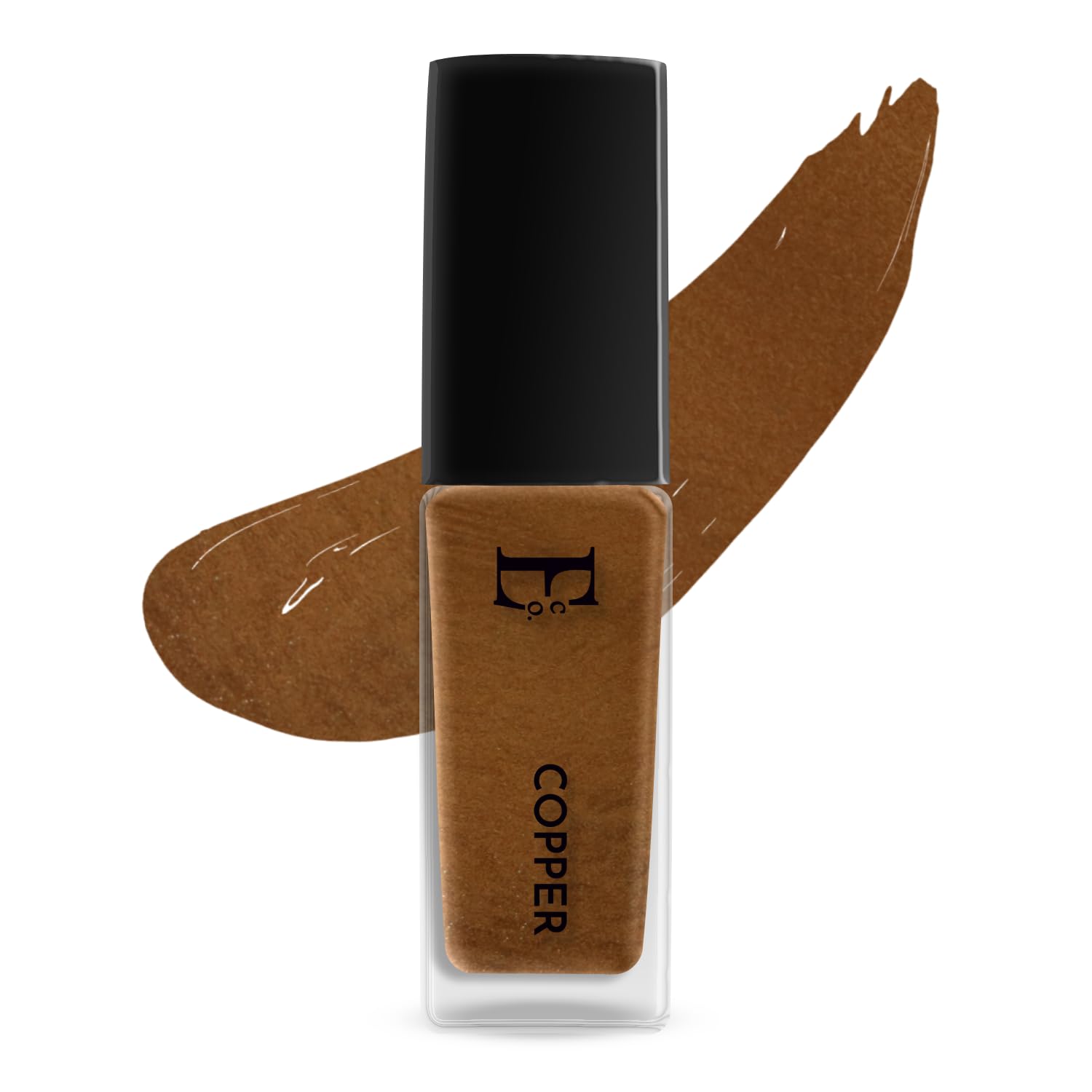 Ellement Co. Nail Polish/Nail Paint - Copper, 10ml