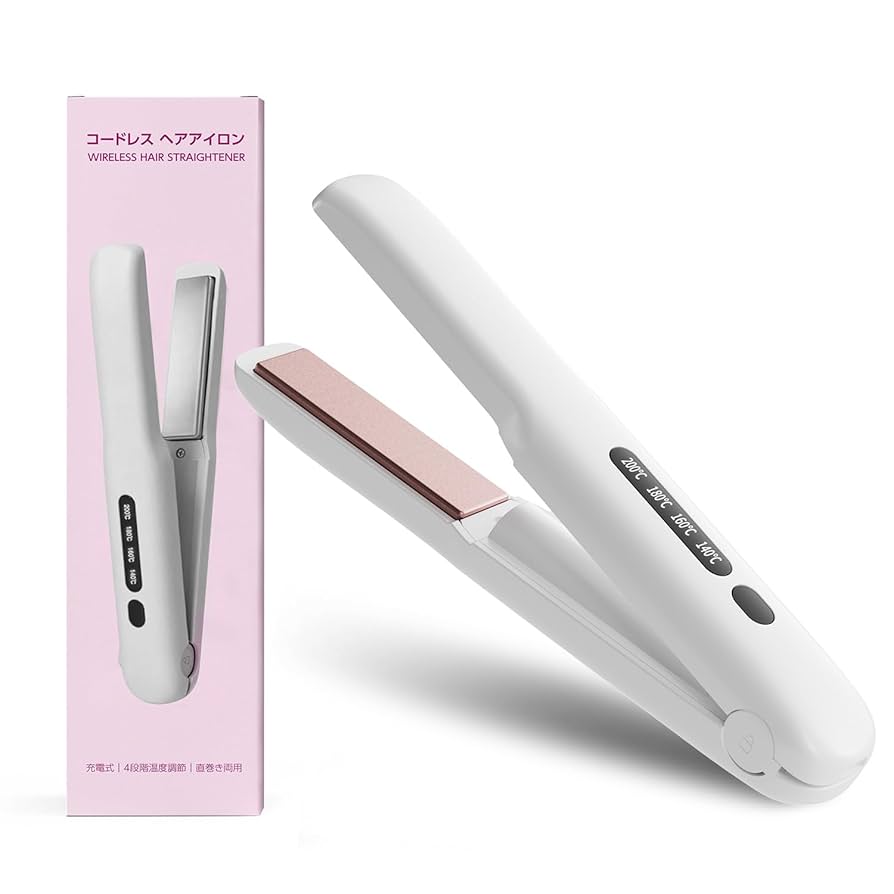 ヘアアイロン平 4点セット ヘアアイロン ストレート コテ ヘアアレンジ アイロン USB充電式