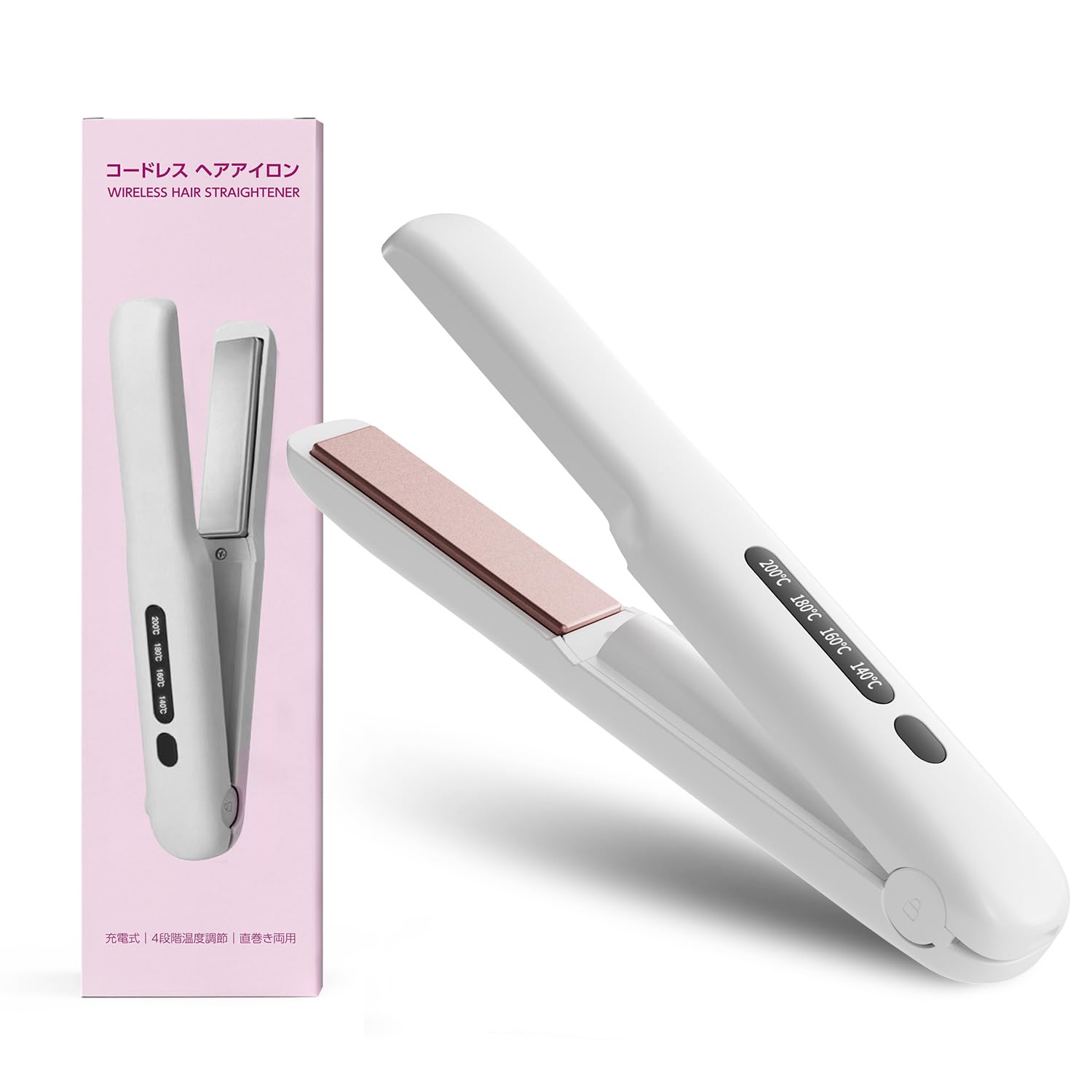 ヘアアイロン Miyu Amazon | コードレスヘアアイロン JUUMIIY 充電式 ミニ