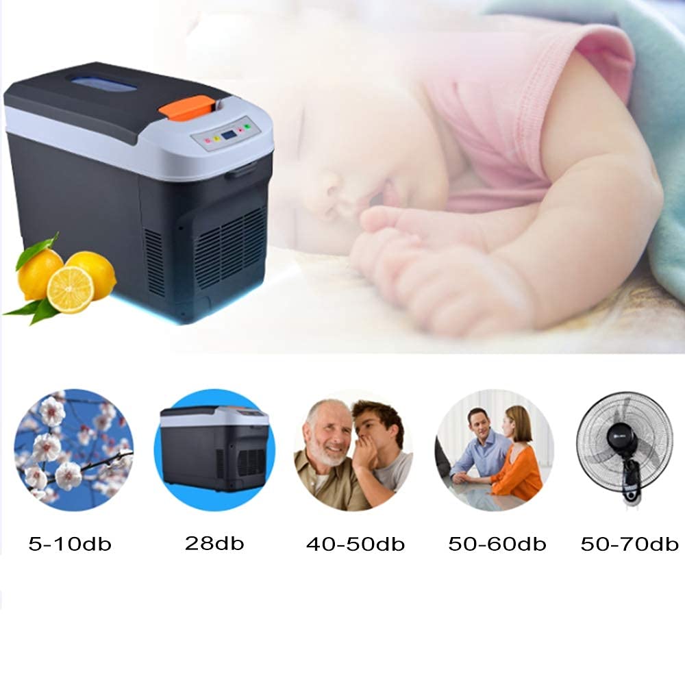 Minifrigo 10L- Frigorifero Per Auto Frigorifero Portatile Congelatore Compatto, Frigorifero Esterno Muto Per Auto, All'aperto, Famiglia, Bar, Viaggi, Camion
