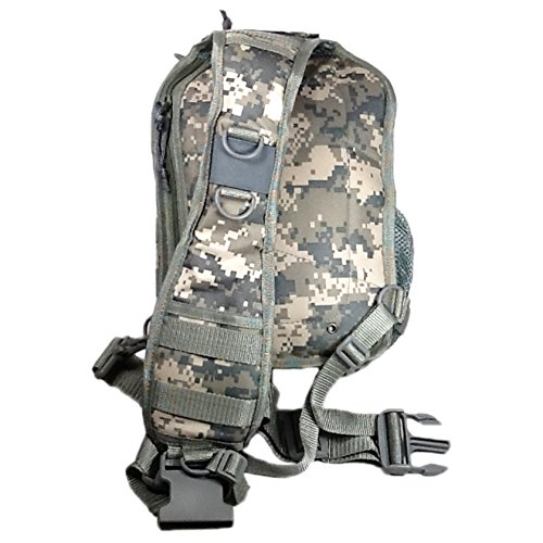 Mochila táctica de un hombro 12" camuflaje digital miniatura 3