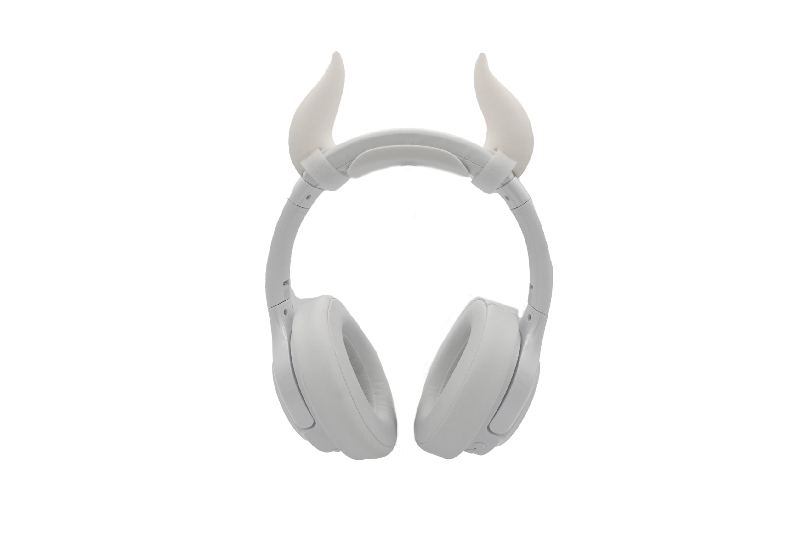 Demon Horns for Headphones (White)