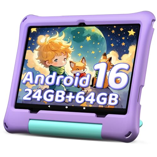 Amazon.co.jp: 2026 キッズタブレット 10インチ Android 16 タブレット