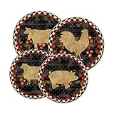 Range Kleen 5089, Farm to Table Burner Kovers, Set of 4