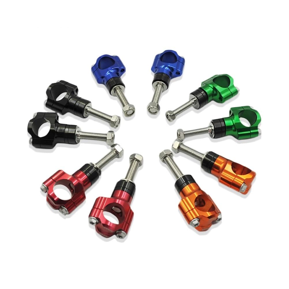 Motorcycle stem risers Akcesoria motocyklowe M10 Zacisk na kierownicę CNC Stop aluminium Regulowany podnośnik 1 1/8 "28 mm Pasuje do(M10-Black)