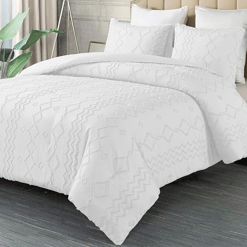 Recopilación de Edredones Coppel de esta semana. 47 Bluelander Juego de Funda Duvet para Edredon Matrimonial (190 * 230 cm), Cubierta Edredón con Cierre de Botones, 2 Fundas de Almohada (47 * 77 cm), Ultra Suave Microfibra (Blanco,...