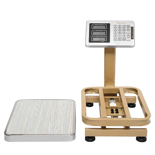 Miniatura 6 de Smart Weigh - Báscula digital de transporte pesado con adaptador de corriente alterna capacidad de 176 libras x 1 oz legibilidad escala de franqueo