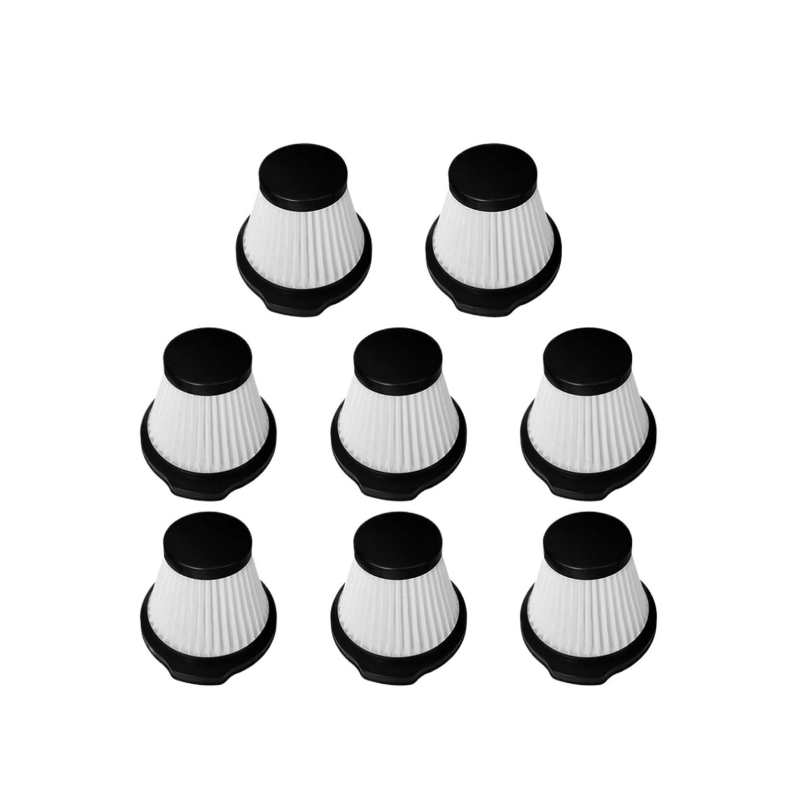 EEZII Filter，Compatible For Deerma，DX115 / DX115S / DX115C Vacuum Parts Replacement Accessories(8 Filters)