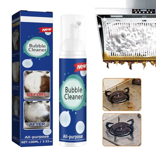 Powerful Stain Removing Foam Cleaner Bubble Cleaner Foam Spray Kitchen Bubble Cleaner Kitchen Bubble Cleaner Spray Bubble Cleaner All Purpose Stain Remover Kitchen All-Purpose Bubble Cleaner