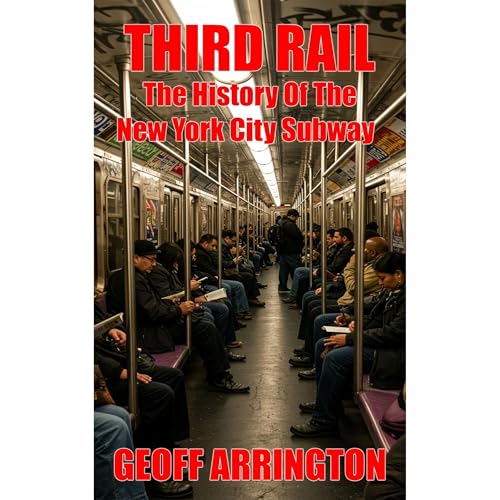 Third Rail: The History Of The New York City Subway Audiolibro Por Geoff Arrington arte de portada
