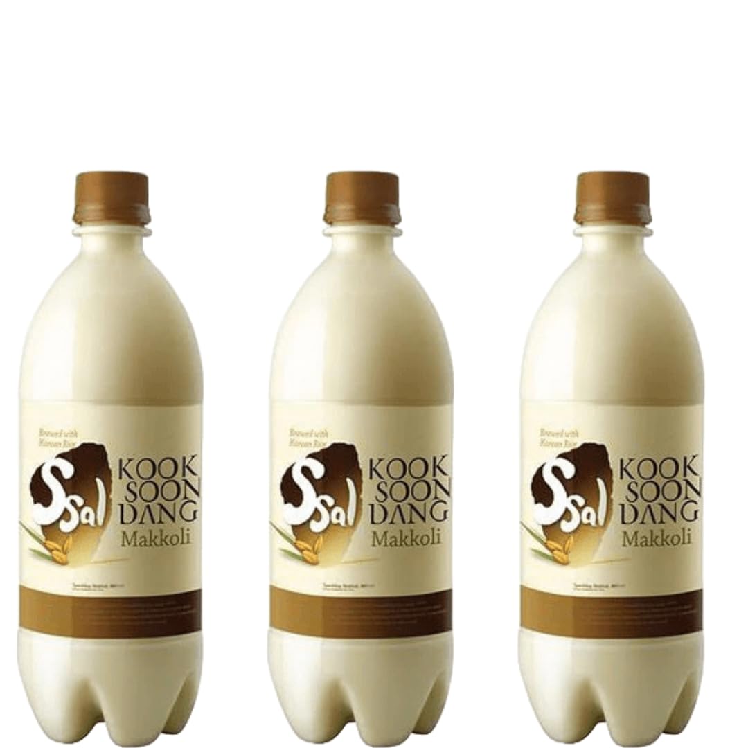 Box Da 3 Bevande Alcoliche Coreana Makgeolli gusto Original