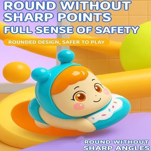 Image of acrown Cute Animal Toys for Kids Sensory Worm Animal Wind up Colorful Toy Insect Figurines for Boys and Girls Multicolor (Hello Doll)