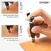 OWDEN Professional Leather tool, Leather Swivel knife with 2 sizes blade, This size “M” (handle diameter : 11.5 mm),Adjustable handle height. (M)
