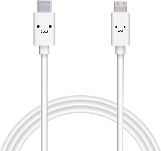 エレコム Type-C to Lightningケーブル (USB PD対応) ライトニング iPhone 充電ケーブル スタンダード 【 iPhone SE3 / SE2 / 14 / 13 / 12 等対応 】 Apple認証品 1.5m ホワイトフェイス MPA-FCL15WF
