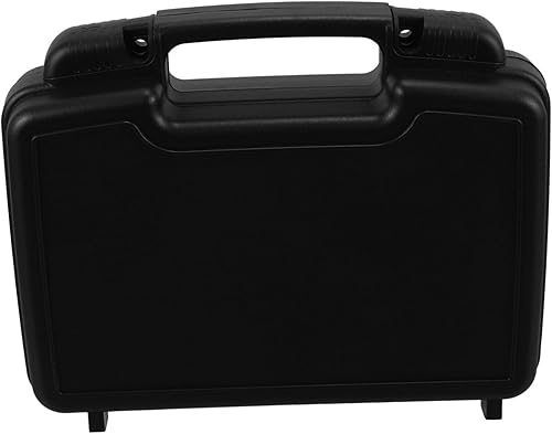 NUOBESTY Estuche portátil multiusos para herramientas con mango ergonómico, caja de herramientas ligera resistente a los arañazos para viajes al