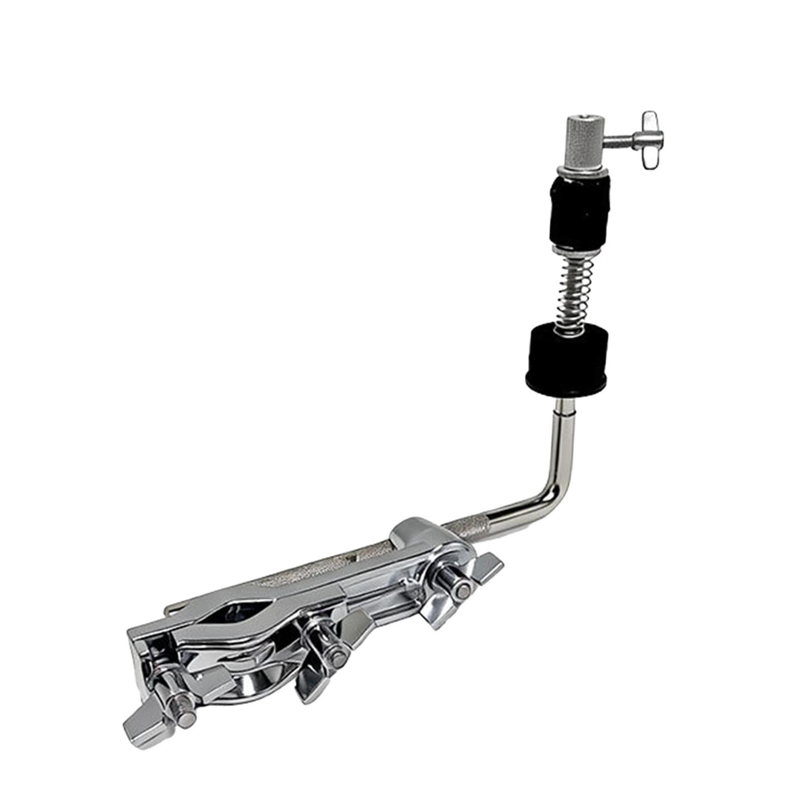 Generic Morsetto di Estensione per Tamburo, Supporto di Estensione, Accessori per Tamburo, Braccio Robusto in Lega di Alluminio, Montaggio Comodo, Regolabile, Clip Ausiliaria per Hi-hat