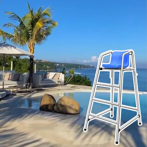 Silla para salvavidas de acero inoxidable de 3 peldaños