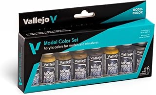 Model Color Panzer Colors Set | Modeling Acrylic Paints | 8 bottles x 18 ml (0.60 fl.oz.)