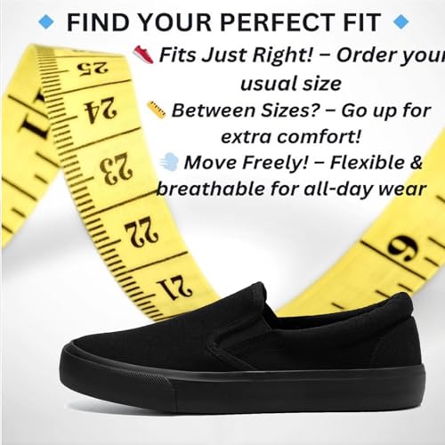 Low-Top Slip Ons Women's Fashion Sneakers Casual Canvas Sneakers for Women Comfortable Flats Breathable Padded Insole Slip on Sneakers Women Low Slip on Shoes2
