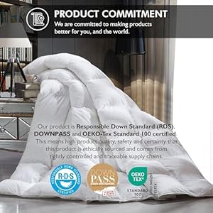 Luxuriouskingcaliforniakingsizegoosedownfiberwaterfowlfeatherfibercomforterduvet100egyptiancottoncover58ozfillweightbaffleboxdesignwhitesolid  Urban Country Home Decor Luxurious kingcalifornia king size goose down fiber waterfowl feather fiber comforter duvet 100 egyptian cotton cover 58 oz fill weight baffle box design white solid  urban country home decor
