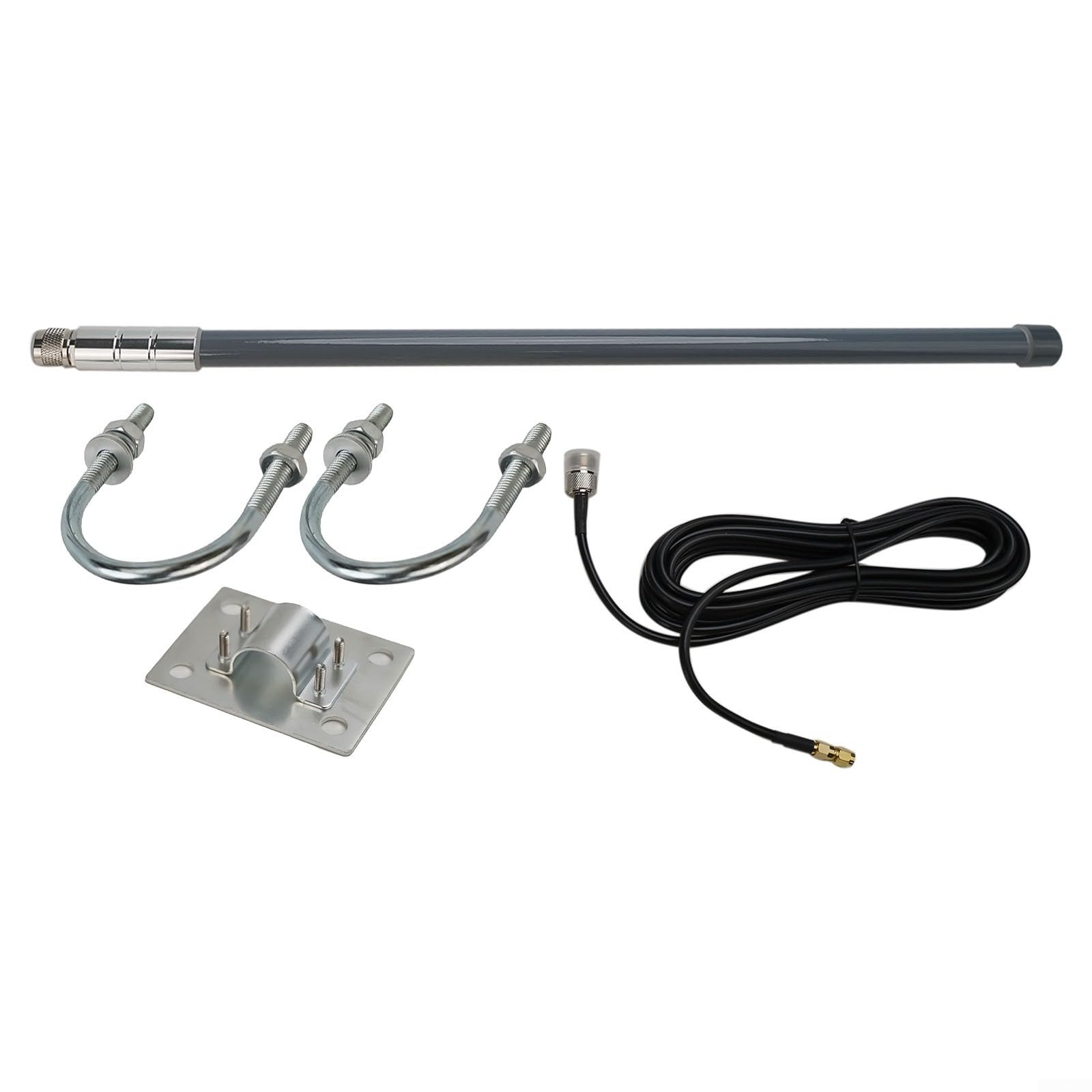 per lora 868MHz 12dBi fibra ottica spina N per lora 868MHz 12dBi (kit antenna) | Guadagno da 12 dBi, frequenza 868/915 MHz, connettore N, ideale per elio, connessione stabile