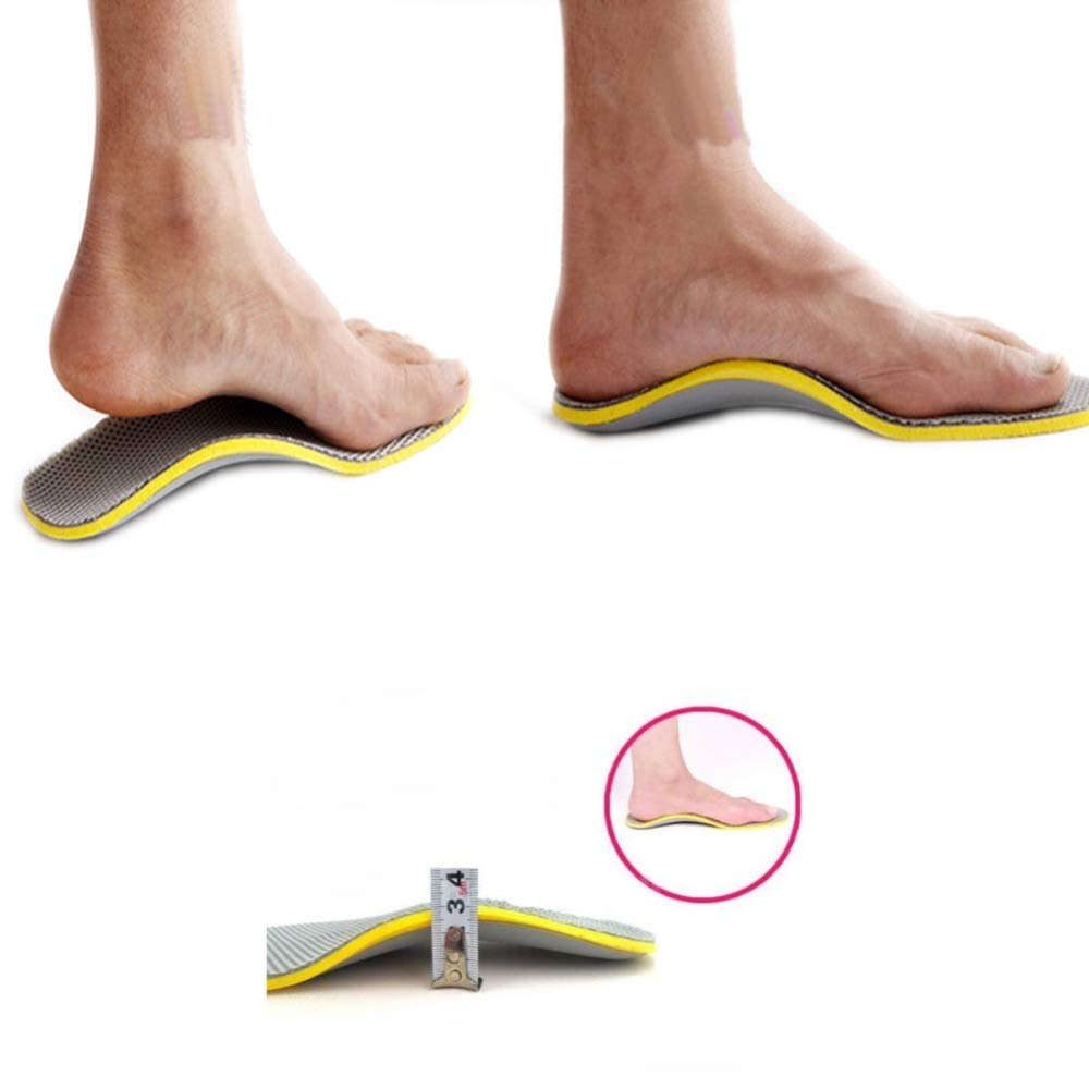 4pcs di supporto per arco plantare solette per scarpe sportive da Pedimend – fornire sollievo per piede dolore dovuto a piede piatto e fascite plantare – aiuta a recuperare dal dolore dolore al