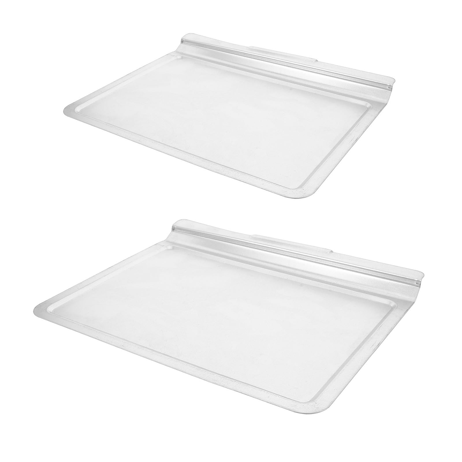 2 bandejas recogemigas para horno para electrodomésticos - Bandeja de goteo metálica de repuesto de 15 L - Accesorio para hornear, asar y cocinar a la parrilla en la cocina familiar, 11,9 x
