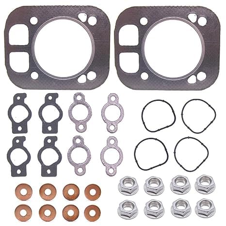 Image of Cylinder Head Gasket Kit for Kohler 24-841-04S, 24-841-03S, CH25 CH26 CH730 CH740 CH750 CV730 CV732 CV742 CV25 CV26 | Engine Head Gasket Replacement (2-Pack)