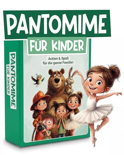 lila liebt dich Pantomime Spiel für Kinder | Lustiges Ratespiel & Reisespiel | kleines Geschenk | Spiele ab 4 5 6 7 8 9 Jahre
