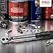 PRO BIKE TOOL Torque Wrench and Torque Screwdriver Set - Precision Tool for Bike Maintenance - 1/4 Inch Drive - 2.2 to 16.9 Nm - Complete Kit with Allen, Torx, Extension - with Protective Case