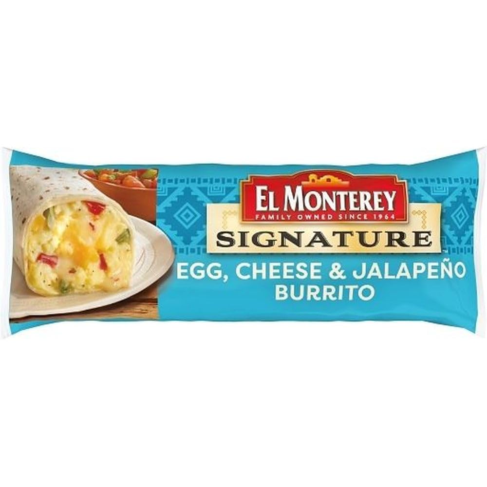 Amazon.com: Ruiz Jalapeno Egg and Cheese Burrito, 4.5 Ounce - 24