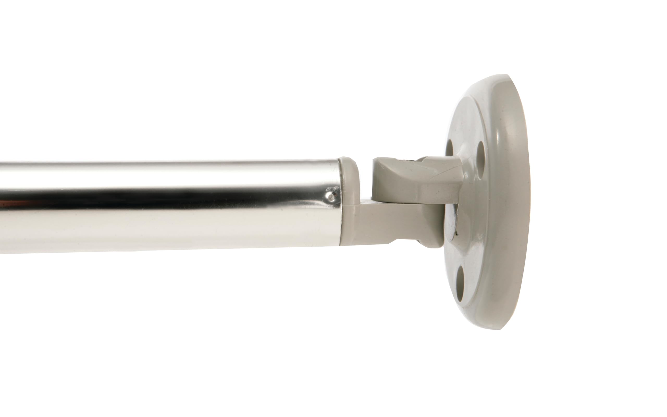 Croydex Tringle à Rideau de Douche en Aluminium Chromé Taille Unique