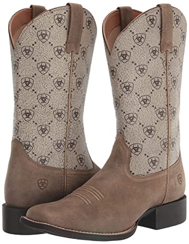 Image of Ariat Women's Round Up Wide Square Toe Western Boot