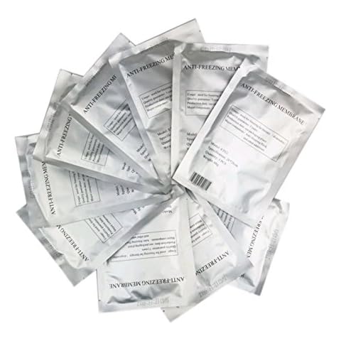 10 pcs Antifreeze Membrane Fat Freeze Pad Cryolipolisis Device. Medical Quality for Professionals & Private Individuals, Normalize CEE. 28x28cm Small Size 60gm Cover