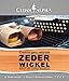 CEDAR ALPHA Value 10 Pk Alaska Western Red Cedar Wraps, 7.5''x 7.5", Zedernwraps zum Grillen von Lachs, Garnelen, Gemüse. Organische Feste Zeder, besseres Aroma, Lachs BBQ Essentials.