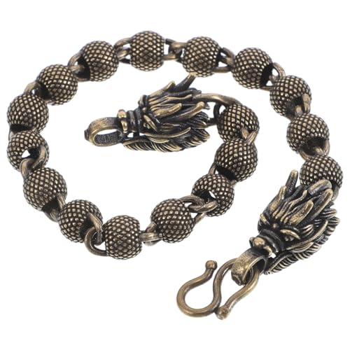 Qualità artigianale: realizzato con , questo braccialetto mostra un'attenzione eccezionale ai dettagli, rendendolo un accessorio unico e prezioso, braccialetto con catena in rame, braccialetto in rame da uomo
