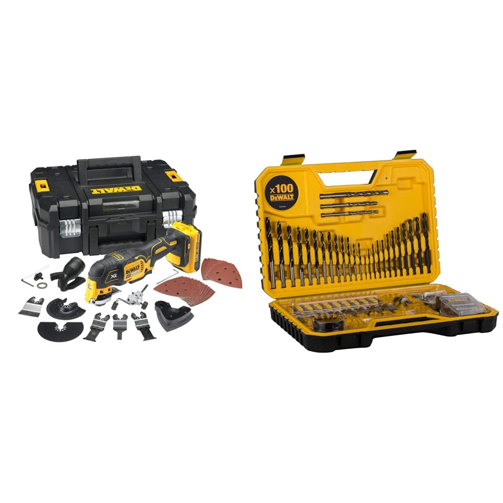 DEWALT Multi-Cutter DCS355D2-QW élimine les blocages de chantier avec son set complet 132 pièces