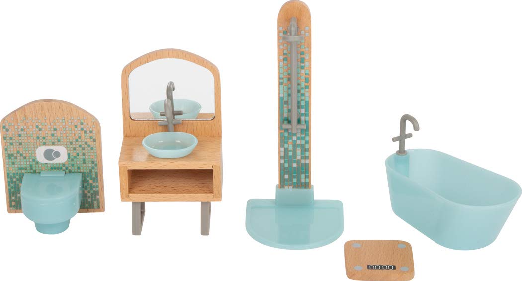 Set di mobili casa delle bambole moderno