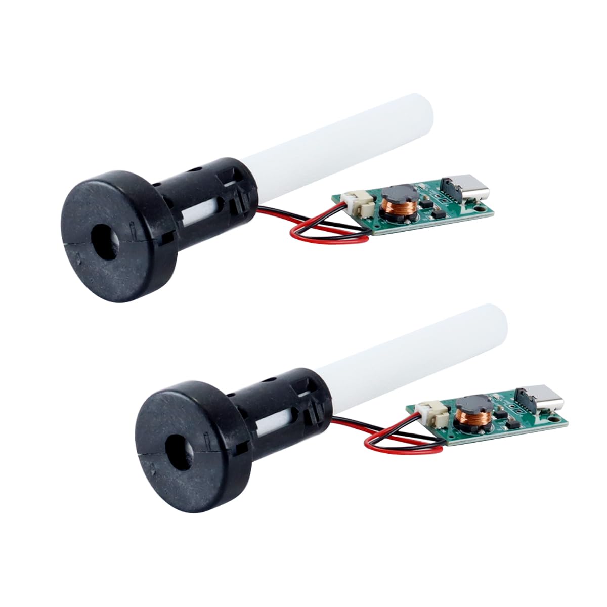 4 pezzi di nebulizzatore a ultrasuoni – Piastra per pellicola atomizzatore USB, accessori per umidificatore e nebulizzatore fai da te