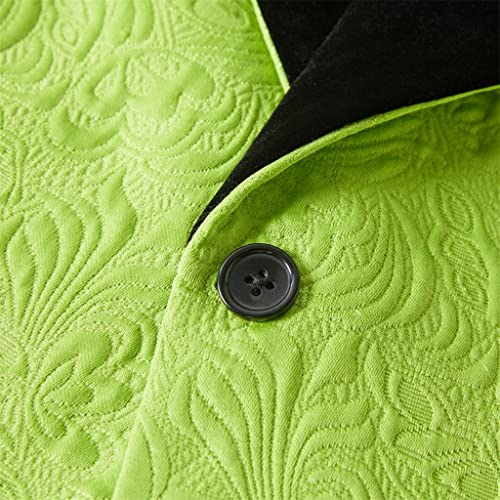 Groom Green Men's Suit Set Tuxedo Men's Wedding Party Groomsmen Suit 3PCS (Jacket + Trousers + Vest)3