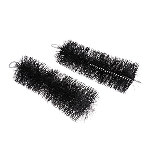 MagiDeal 10 stuks Fischgarten vijver filterborstels skimmer vijver filtratie zwart 40cm - Afbeelding 3