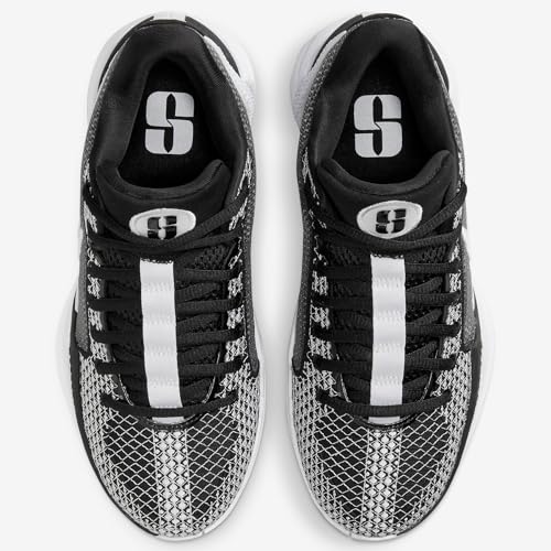 Nike Sabrina 1 (Team) Basketball Shoes (FQ3391-002, Black/Black/White) Size 52