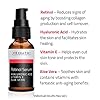 Retinol-Serum-25-with-Hyaluronic-Acid-Aloe-Vera-Vitamin-E-Boost-Collagen-Production-Reduce-Wrinkles-Fine-Lines-Even-Skin-Tone-Age-Spots-Sun-Spots-1-fl-oz-Yeouth--1oz YEOUTH Retinol Serum for Face with Hyaluronic Acid Face Serum for Women, Hydrating Serum, Retinol for Face, Suitable for All Skin Types 1oz