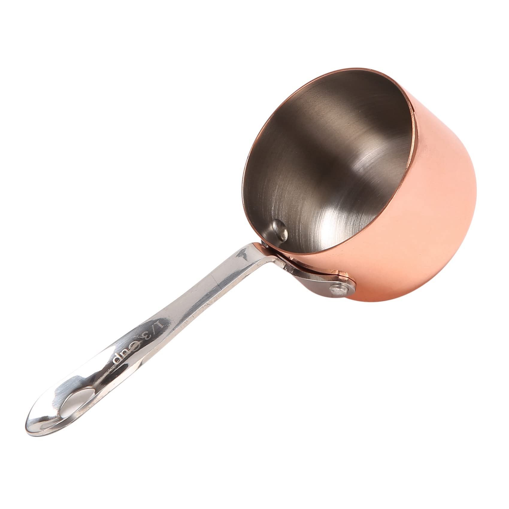 10 x salse barche rame rivestito tazza tazza latte patatine fritte salse tazza western ristorante speciale rame pentola