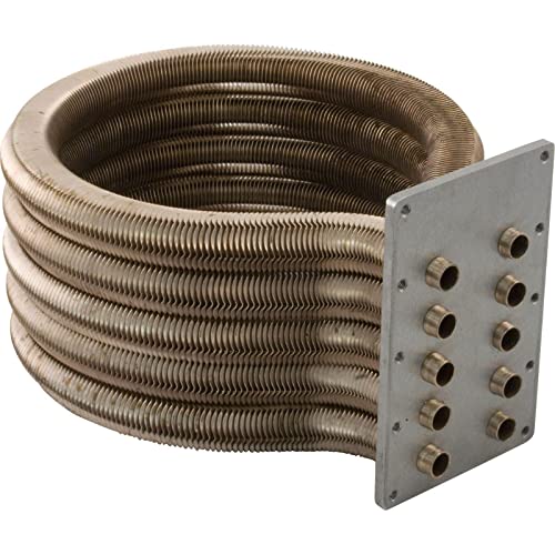 Pentair 77707-0243 Copper-Nickel Tube Sheet Coil Assembly Replacement Kit Sta-Rite Max-E-Therm 333 Pool and Spa Heater