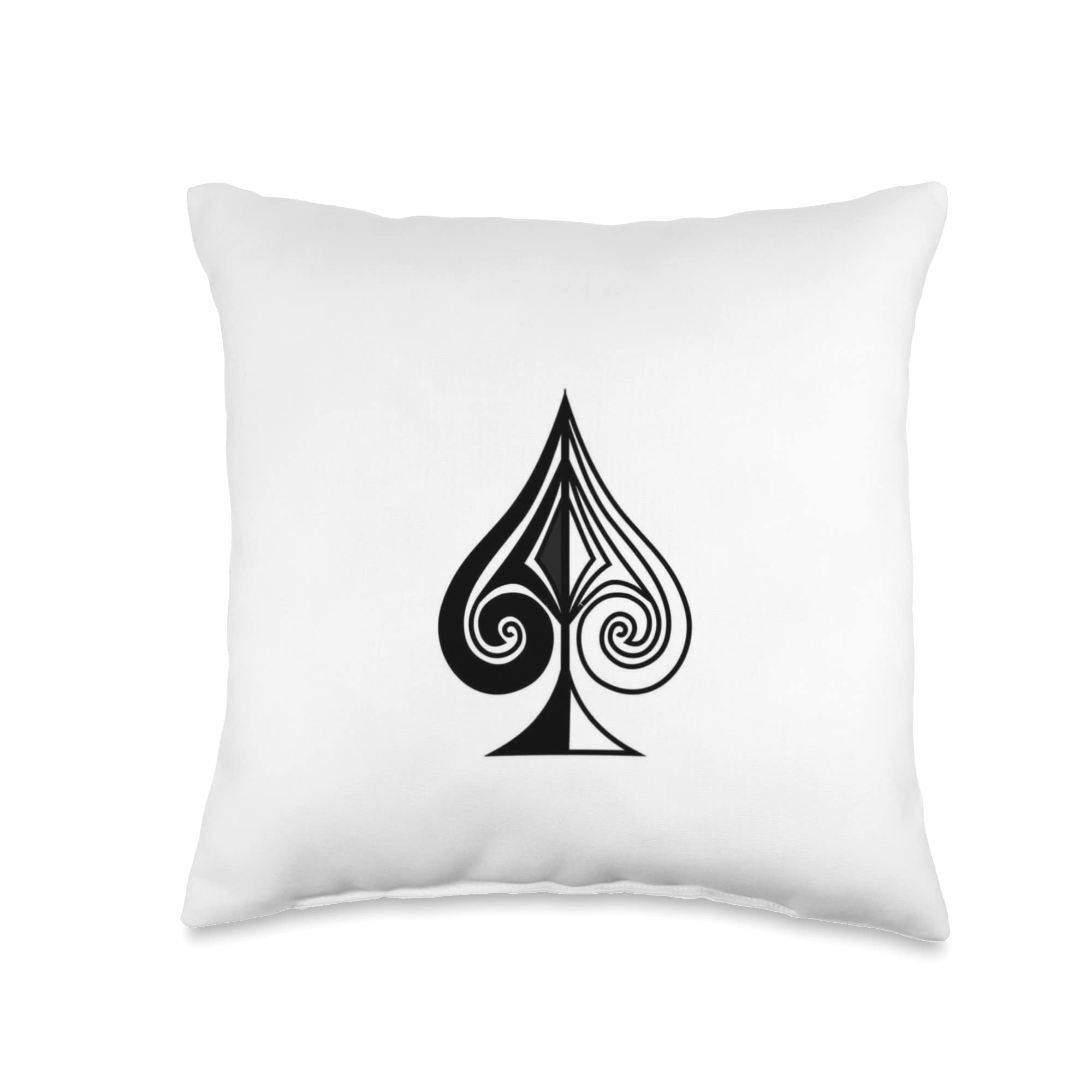 Samp's Spade Throw Pillow