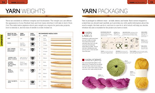 The Knitting Book: Yarns, Techniques, Stitches, Patterns