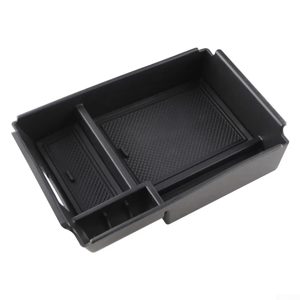 Car Armrest Box Tray for - GLE Class W167/V167 (2020–2023) – Center Console Storage Box, Direct Replacement Organizer for GLE350/GLE450/GLE400d, Black Plastic Interior