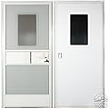 AP Products 015-217712 RV Square Entrance Door - 24" x 70", Polar White